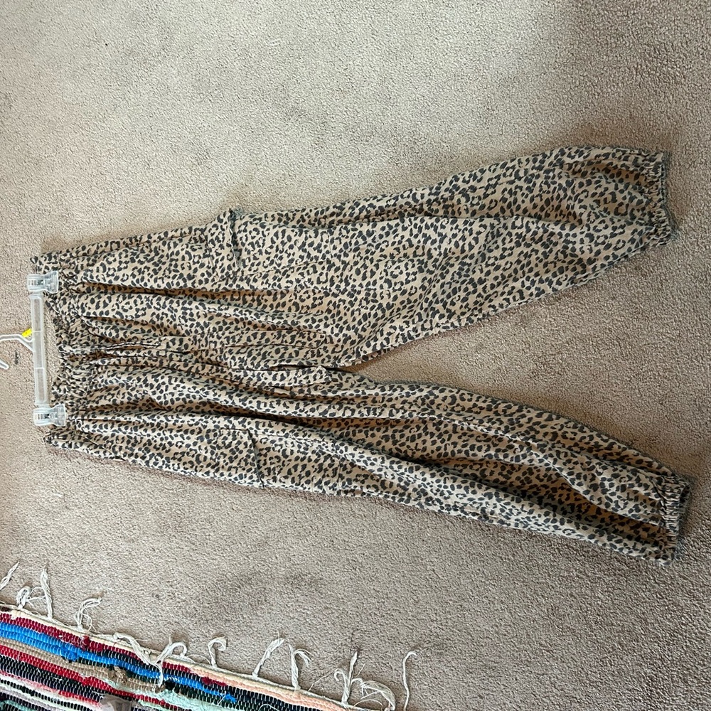 Aerie cheetah print pants